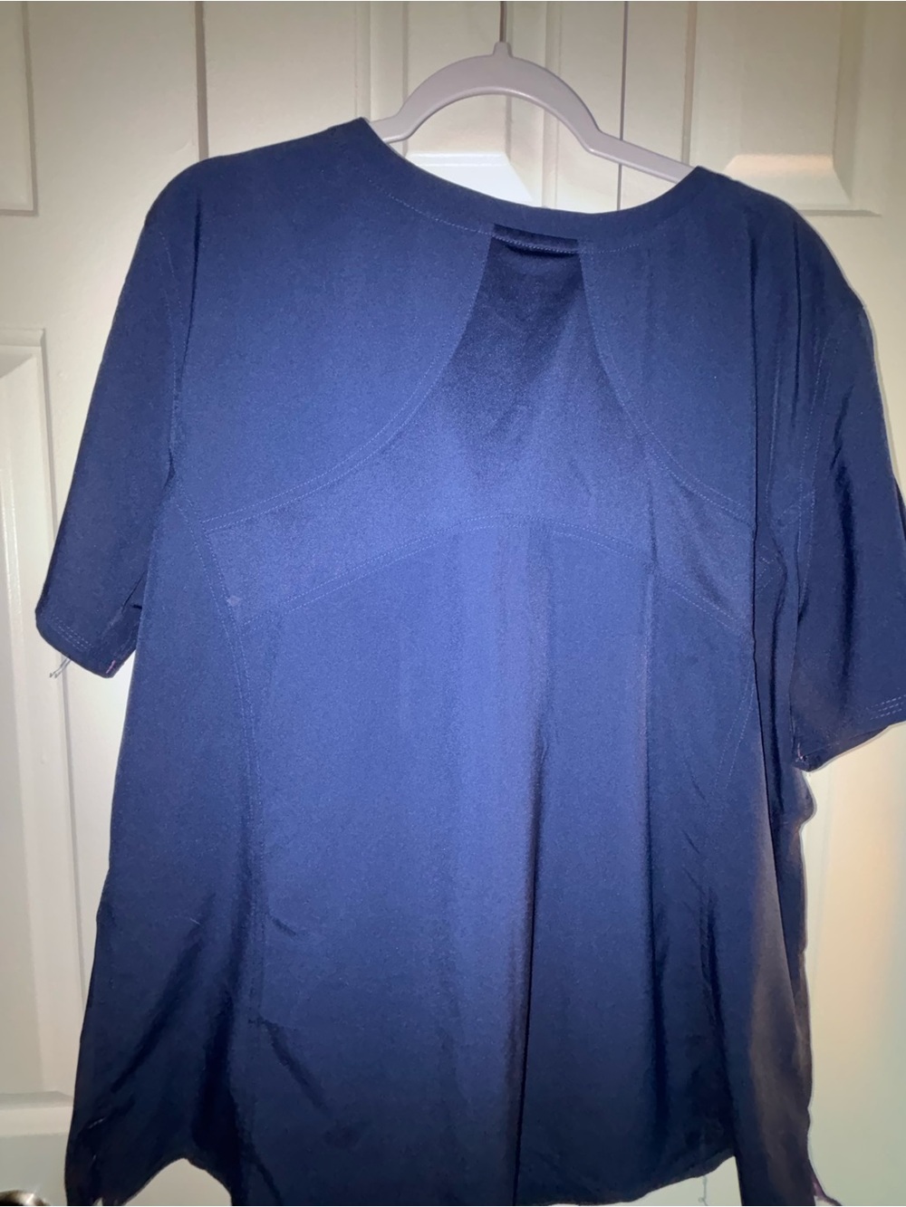 Women’s Short Sleeve Crewneck Top in Navy